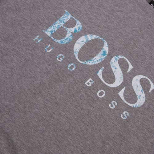 Casual Mens Light Grey Teecher 4 S/s T Shirt 44903 by BOSS from Hurleys