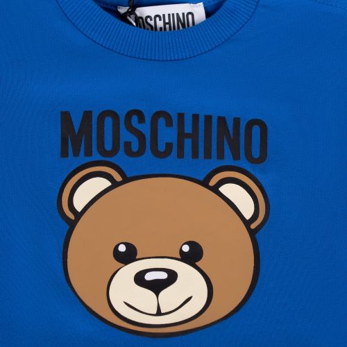 Moschino T Shirt + Shorts Set Baby Boys Victoria Blue Toy S/s T + Shorts Set 