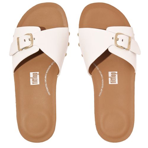 Womens Urban White Iqushion Buckle Sandals 137280 by FitFlop from Hurleys