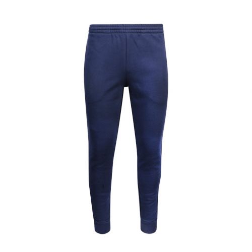 Mens Navy Blue Track Sweat Pants 112098 by Lacoste from Hurleys
