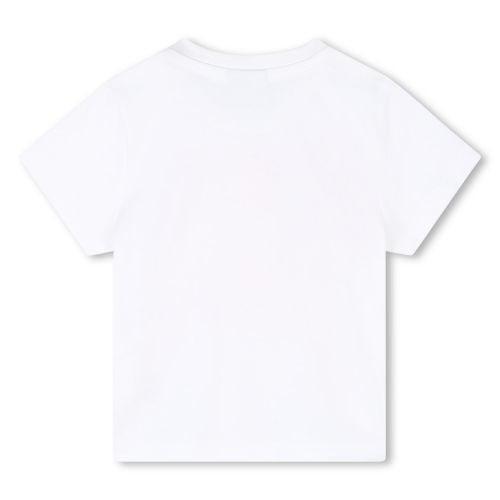 BOSS T Shirt Toddler White Palm Print S/s T Shirt