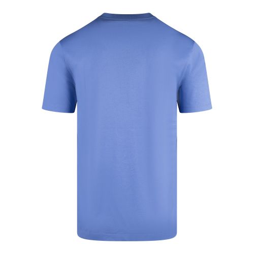 Paul And Shark T Shirt Mens Light Cadet Blue Centre Logo S/s T Shirt 