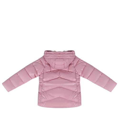 Girls Candy Pink Valle Quilt Jacket 132335 by Barbour from Hurleys