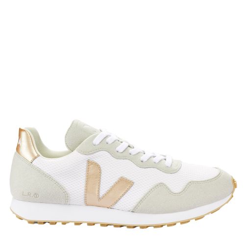 Womens	White/Platine SDU Rec Trainers 137764 by Veja from Hurleys