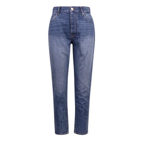 Womens Indigo Mom Fit Jeans 112015 by Armani Exchange from Hurleys