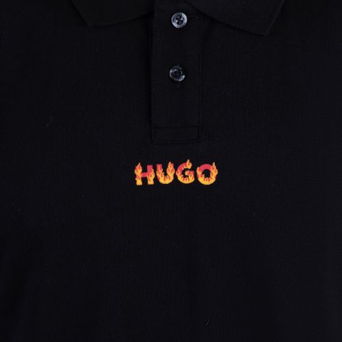 HUGO Polo Shirt Mens Black Dalio S/s Polo Shirt