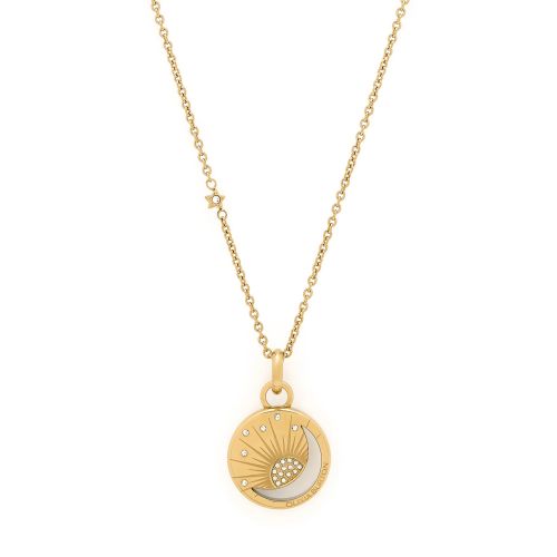 Olivia Burton Womens Gold Celestial Sun Necklace