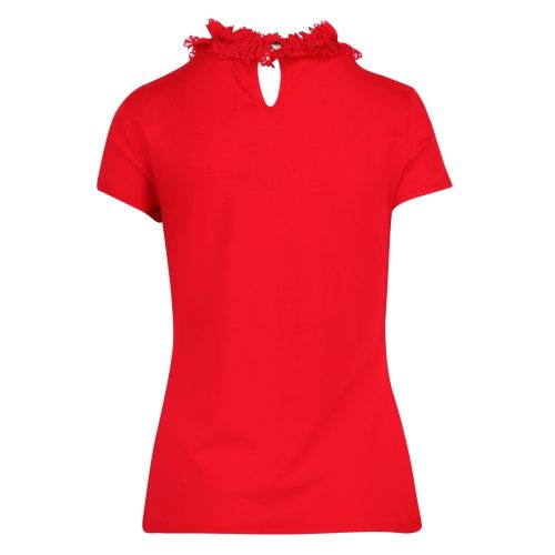 Womens Red Orwla Lace Panel S/s Top 54945 by Ted Baker from Hurleys