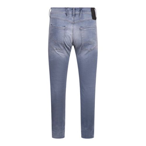 Replay Jeans Mens Medium Blue Anbass Hyperflex Slim Jeans
