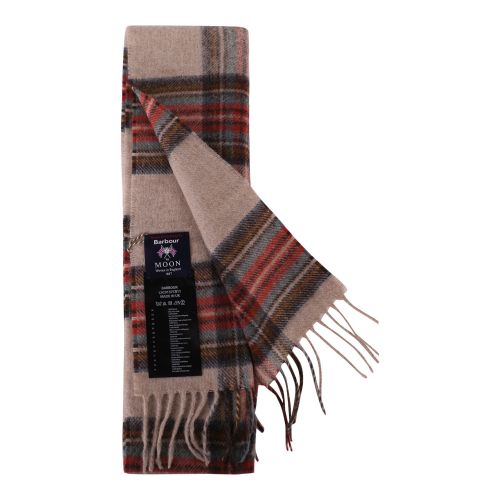 Barbour Scarf Womens Cream Country Scarf