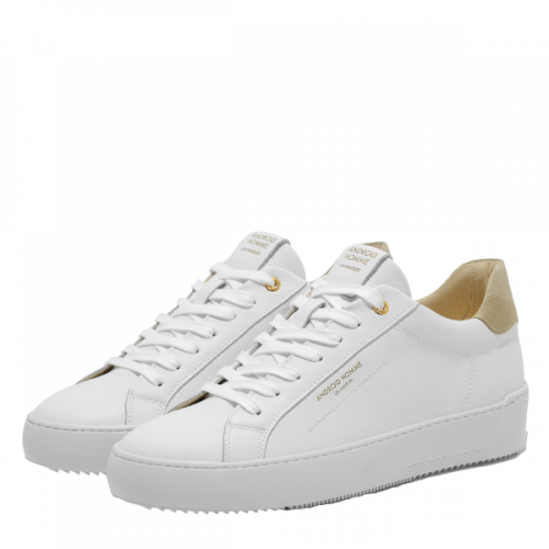 Android Homme Trainers Mens White/Beige Zuma