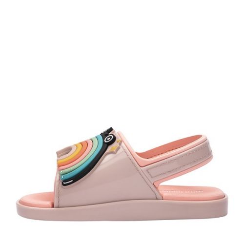 Mini Melissa Sandals Girls Pink Dreams Rainbow | Hurleys