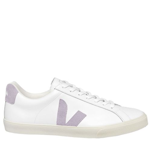 Womens	Extra White/Parme Esplar Logo Trainers 137745 by Veja from Hurleys