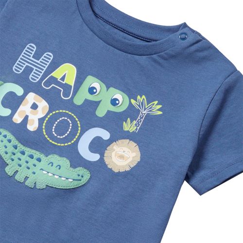 Mayoral T Shirt Boys Indigo Happy Croc S/s T Shirt