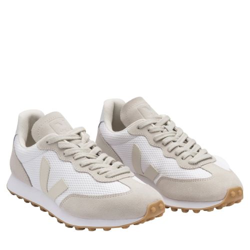 Womens	White Pierre/Natural Rio Branco Trainers 137758 by Veja from Hurleys