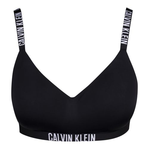 Calvin Klein Bralette Womens Black IP Micro Lightly Lined Bralette