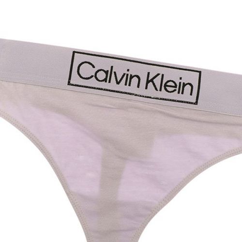 Womens Vervain Lilac Heritage Thong 110566 by Calvin Klein from Hurleys