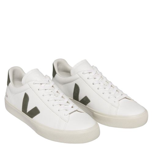 Veja Trainers Mens Extra White/Khaki Campo Trainers 