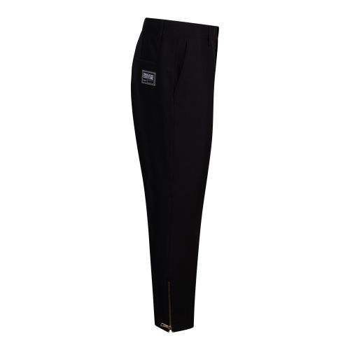 Versace Jeans Couture Trousers Mens Black Technical Canvas Trousers