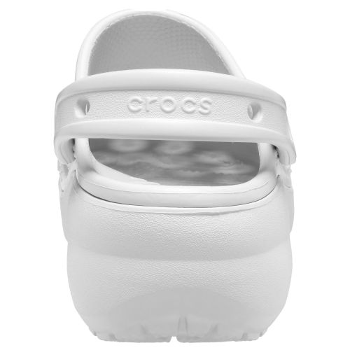 Crocs Clog Womens White Classic Platform Clog