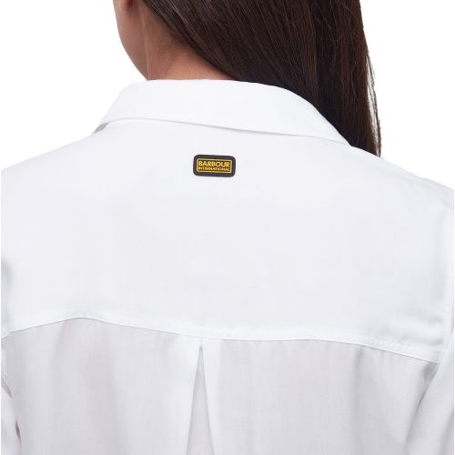 Barbour International Shirt Womens White Nebula Shirt