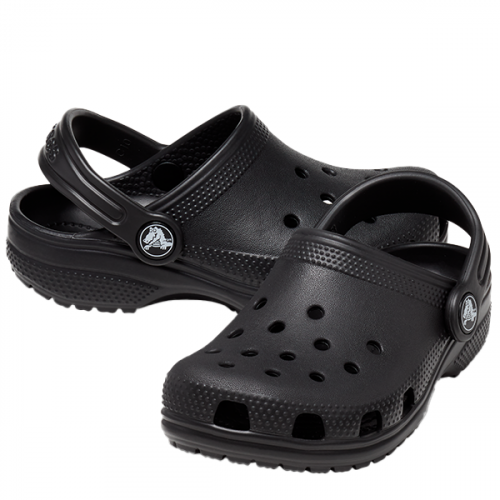 Crocs Clog Toddler Black Classic Clog