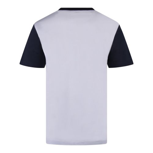 Lacoste T Shirt Mens Phoenix Blue/ Navy Colourblock S/s T Shirt