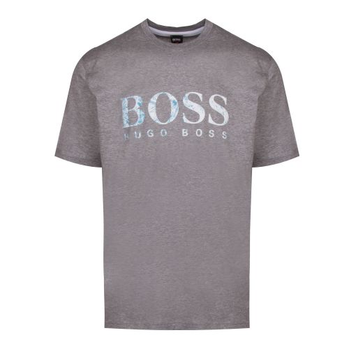 Casual Mens Light Grey Teecher 4 S/s T Shirt 44902 by BOSS from Hurleys
