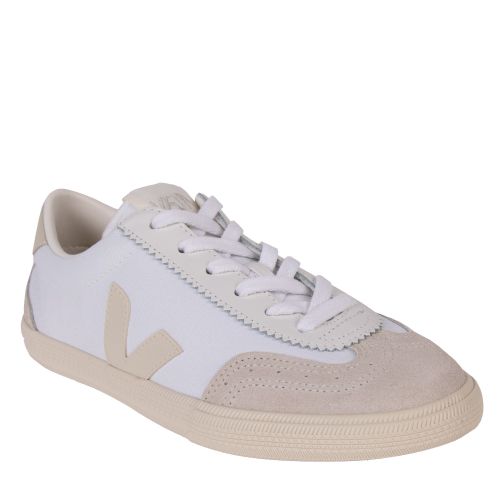 Womens	White Pierre Volley Canvas Trainers 137811 by Veja from Hurleys