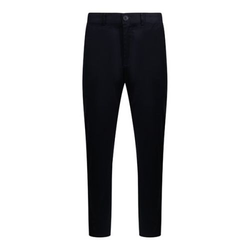 Armani Exchange Trousers Mens Navy Stretch Cotton Trousers