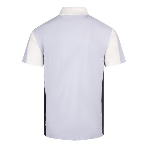 Lacoste Polo Shirt Mens Phoenix Blue/Flour Colourblock S/s Polo Shirt