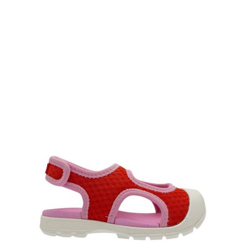 Kids Red/Pink Travel Sandal 120545 by Hunter from Hurleys