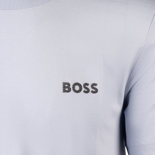 BOSS T Shirt Mens Light Purple Tee 12 Small Logo S/s T