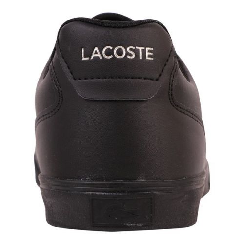 Lacoste Trainers Mens Black Lerond Pro Trainers