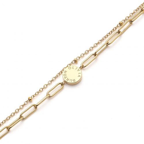 Womens	Gold Illusion Bracelet 134134 by Olivia Burton from Hurleys