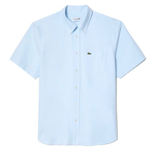 Mens White Casual S/s Shirt 137250 by Lacoste from Hurleys
