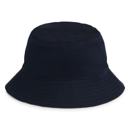 BOSS Bucket Hat Toddler Navy Reversible Bucket Hat