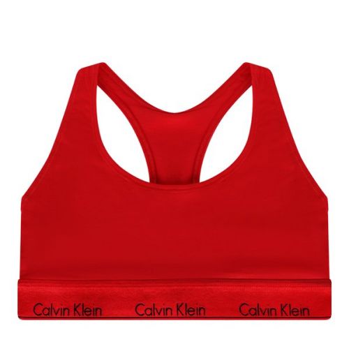 Womens Rouge Modern Cotton Unlined Bralette 130894 by Calvin Klein from Hurleys