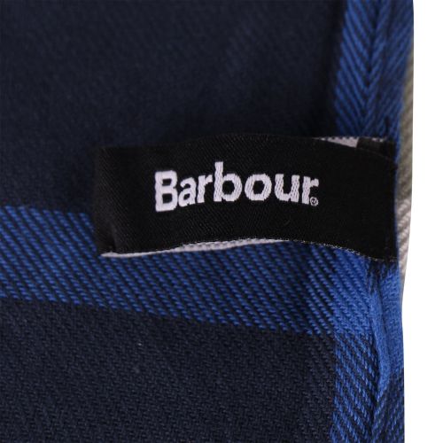 Mens Kielder Blue Walshaw Scarf 132059 by Barbour from Hurleys