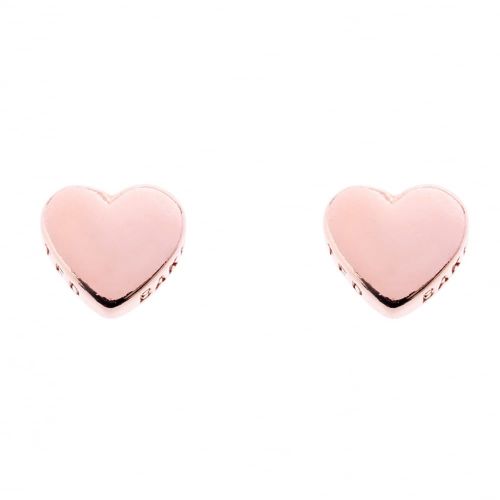 Ted Baker Studs Womens Rose Gold Harly Heart