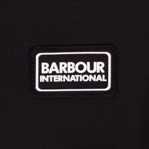 Barbour International Fleece Jacket Boys Black Hooded Reed Fleece Jacket
