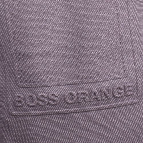Orange Mens Light Grey Wack Embossed Crew Sweat Top 24909 by BOSS from Hurleys