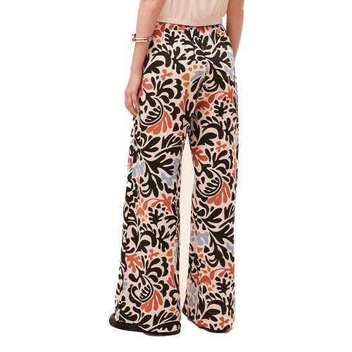Womens Crème Jahel Printed Trousers 136037 by Suncoo from Hurleys