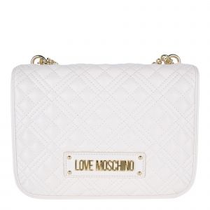 Love Moschino Shoulder Bag Womens Ivory Diamond Quilt Shoulder Bag