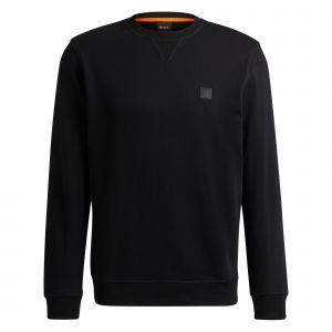 BOSS Orange Sweatshirt Mens Black Westart Sweatshirt