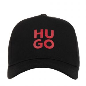 HUGO Cap Boys Black Branded Cap