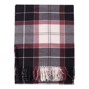 Barbour Scarf Womens Midnight Berry Hailes Wrap Scarf