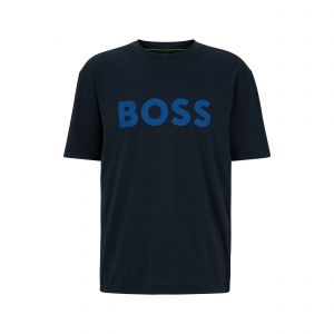 Mens Dark Blue Tee 1 Logo S/s T Shirt