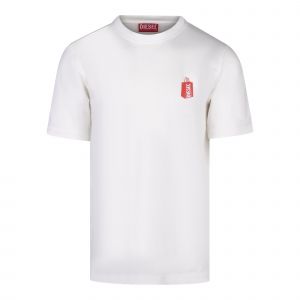 Diesel T Shirt Mens Off-White T-Just-N18 S/s T Shirt