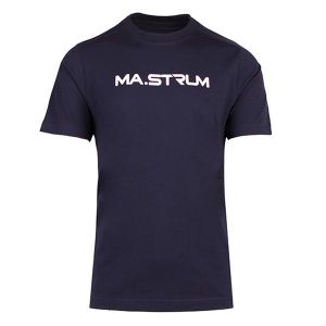 MA.STRUM T Shirt Mens Ink Navy Chest Print S/s | Hurleys